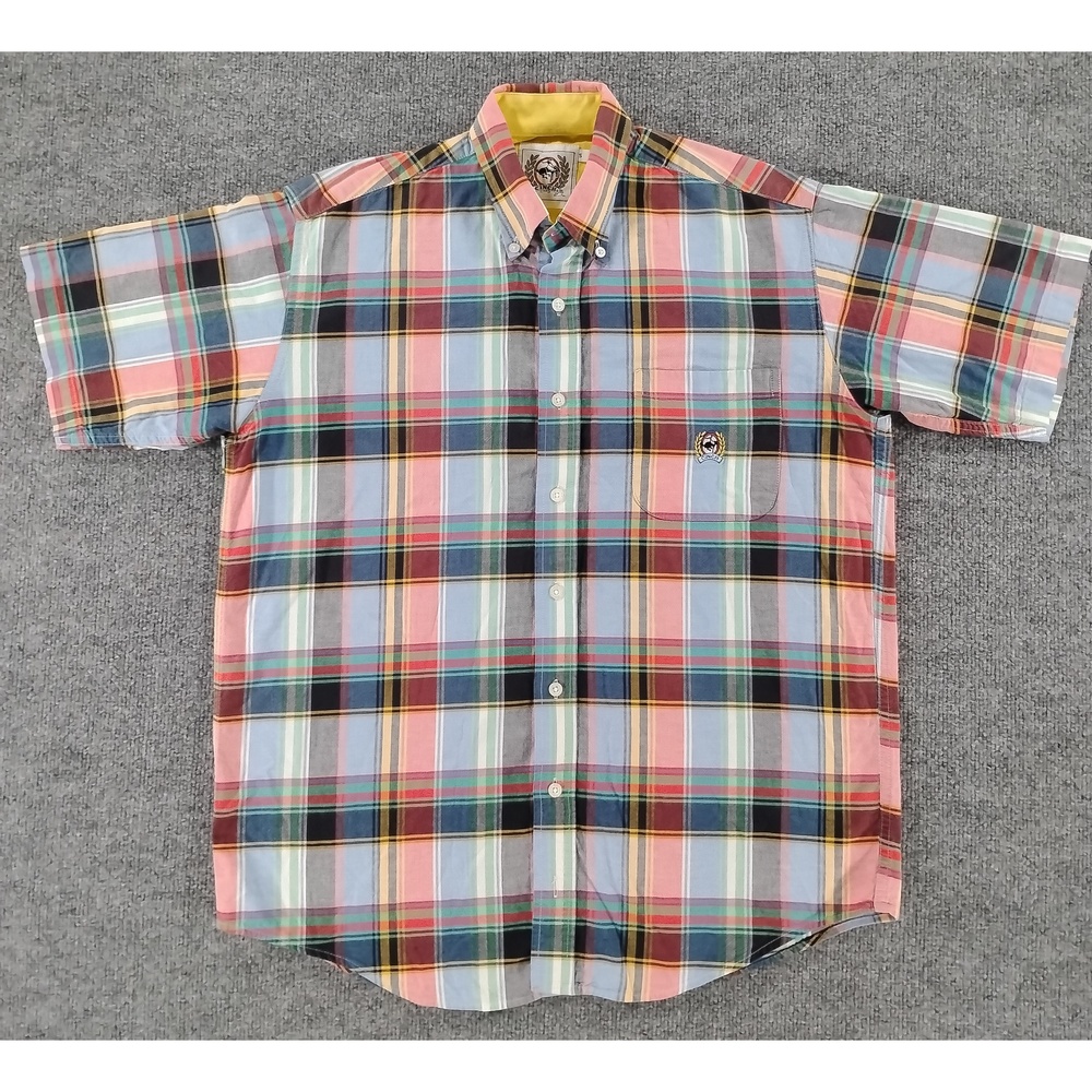 Cinch Plaid Western Shirt Size S Cotton Vintage 00s Normcore Workwear